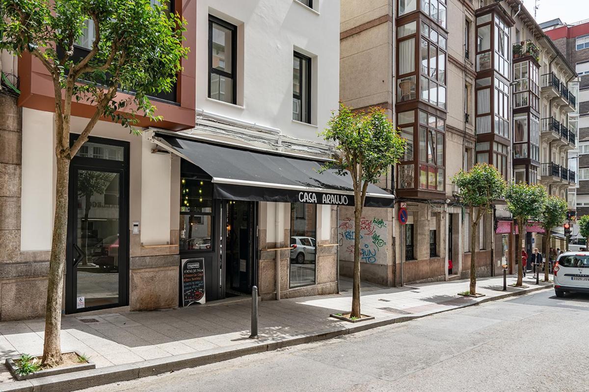 Alojamientos Turisticos Con Terraza En Santander Lapera Exterior foto